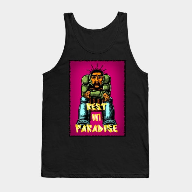 Rest In Paradise Tank Top by PD_ToonShop